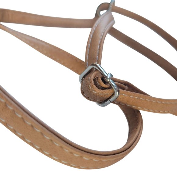 MultiSac Turquoise & Tan Faux Leather Mini Crossbody Bag - Picture 13 of 13